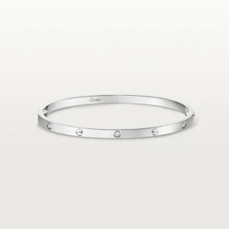 Love-armband, klein model, 6 diamanten