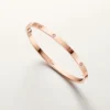 Love-armband, klein model, 6 diamanten