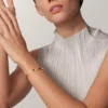 Love-armband, klein model, 6 diamanten