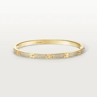 Love-armband, klein model, bezet
