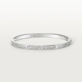 Love-armband, klein model, bezet