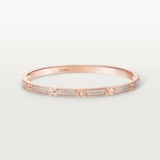 Love-armband, klein model, bezet