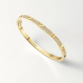 Love-armband, klein model, bezet