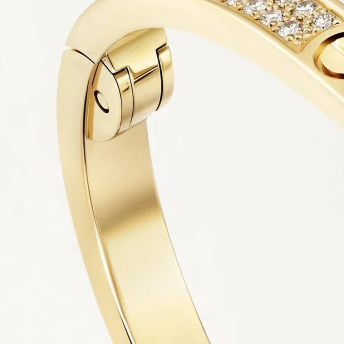 Love-armband, klein model, bezet