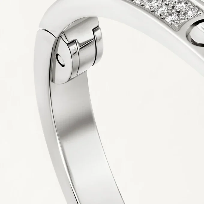 Love-armband, klein model, bezet