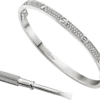 Love-armband, klein model, bezet