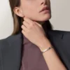 Love-armband, middelgroot model, 4 diamanten