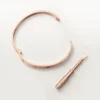 Love-armband, middelgroot model, 4 diamanten