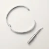 Love-armband, middelgroot model, 4 diamanten