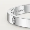 Love-armband, middelgroot model, 4 diamanten