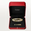 Love-armband, middelgroot model, 4 diamanten