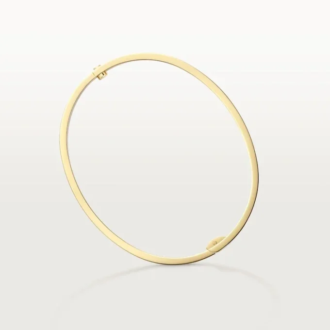 Love-armband, klein model, 10 diamanten