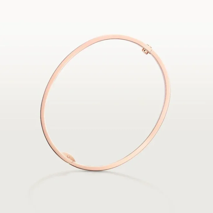 Love-armband, klein model, 10 diamanten