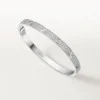Love-armband, middelgroot model, bezet