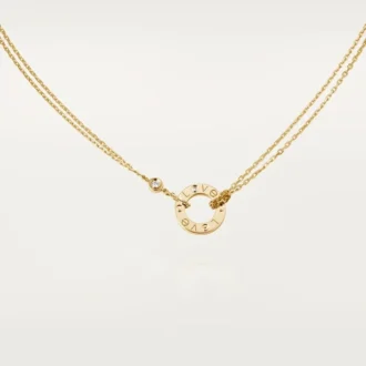 Love diamanten hanger ketting, geelgoud | Cartier Us