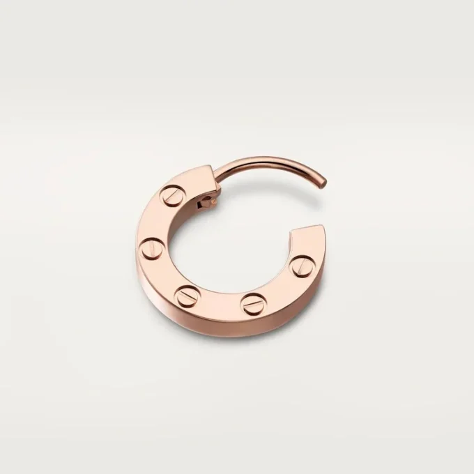 Love enkele oorbel – roségoud – Cartier