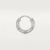 Love enkele oorbel – witgoud, diamant – Cartier
