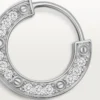 Love enkele oorbel – witgoud, diamant – Cartier