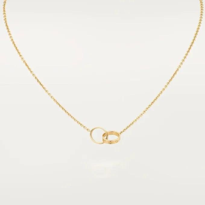 Love hanger & ketting in geelgoud | Cartier Us