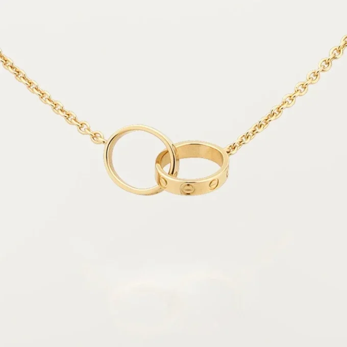 Love hanger & ketting in geelgoud | Cartier Us