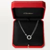 Love-ketting, 2 diamanten – witgoud, diamanten – Cartier