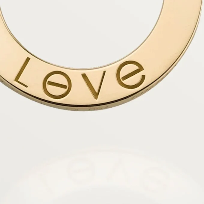 Love-ketting, 3 diamanten – geelgoud, diamanten – Cartier