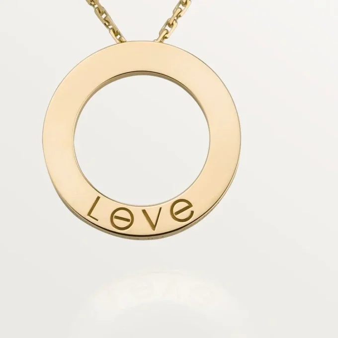 Love-ketting, 3 diamanten – geelgoud, diamanten – Cartier
