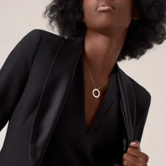 Love-ketting, 3 diamanten – witgoud, diamanten – Cartier