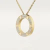 Love-ketting, bezet met diamanten – geelgoud, diamanten – Cartier