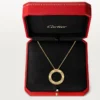 Love-ketting, bezet met diamanten – geelgoud, diamanten – Cartier