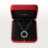 Love-ketting, bezet met diamanten – Witgoud, Diamanten – Cartier