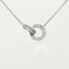 Love-ketting, bezet met diamanten – Witgoud, Diamanten – Cartier