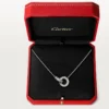 Love-ketting, bezet met diamanten – Witgoud, Diamanten – Cartier