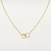 Love-ketting, diamanten – geelgoud, diamanten – Cartier