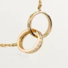 Love-ketting, diamanten – geelgoud, diamanten – Cartier
