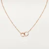 Love-ketting, diamanten – roségoud, diamanten – Cartier