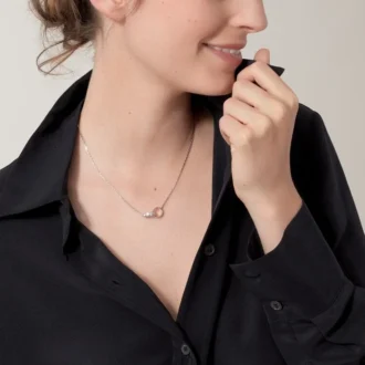 Love-ketting, diamanten – witgoud, diamanten – Cartier