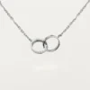 Love-ketting, diamanten – witgoud, diamanten – Cartier
