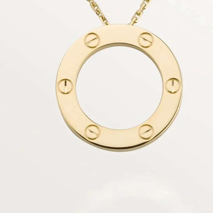 Love-ketting – geelgoud – Cartier