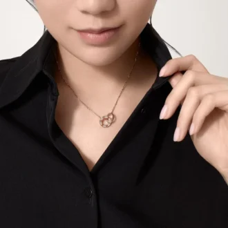 Love-ketting – Roségoud, diamanten – Cartier