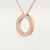Love-ketting – Roségoud, diamanten – Cartier
