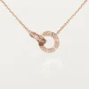 Love-ketting – Roségoud, diamanten – Cartier