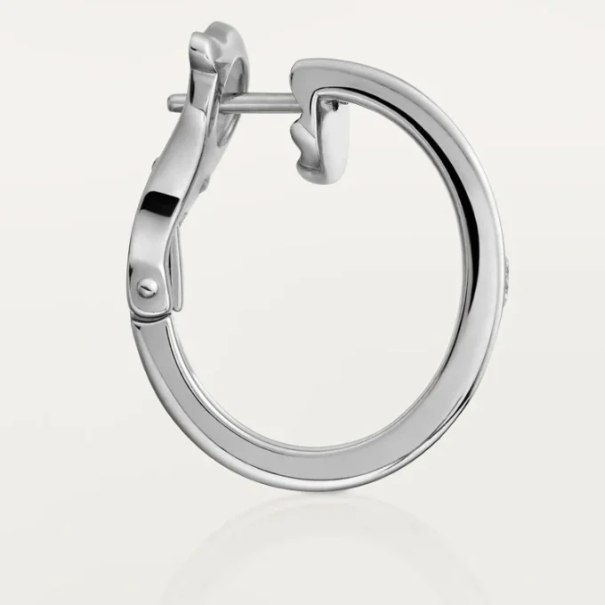 Love-oorbellen, 2 diamanten – Witgoud, Diamanten – Cartier