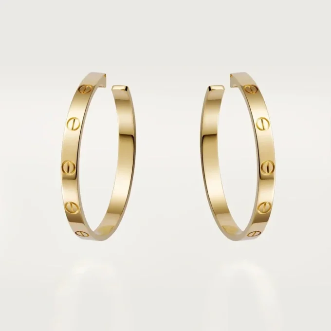 Love-oorbellen – geelgoud – Cartier