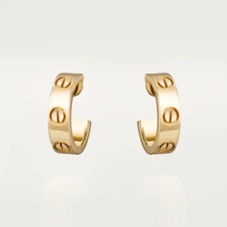 Love-oorbellen – geelgoud – Cartier