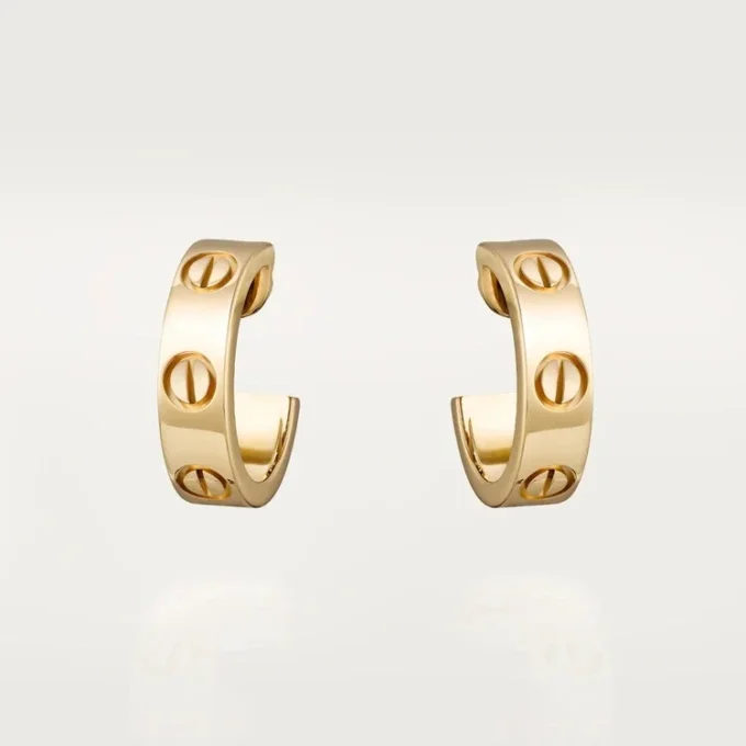 Love-oorbellen – geelgoud – Cartier