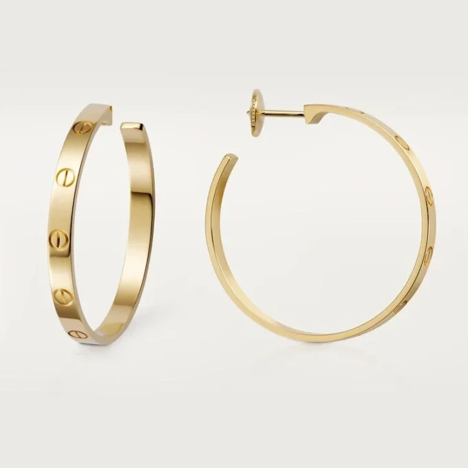 Love-oorbellen – geelgoud – Cartier