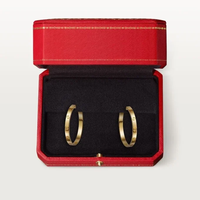 Love-oorbellen – geelgoud – Cartier