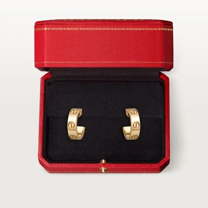 Love-oorbellen – geelgoud – Cartier