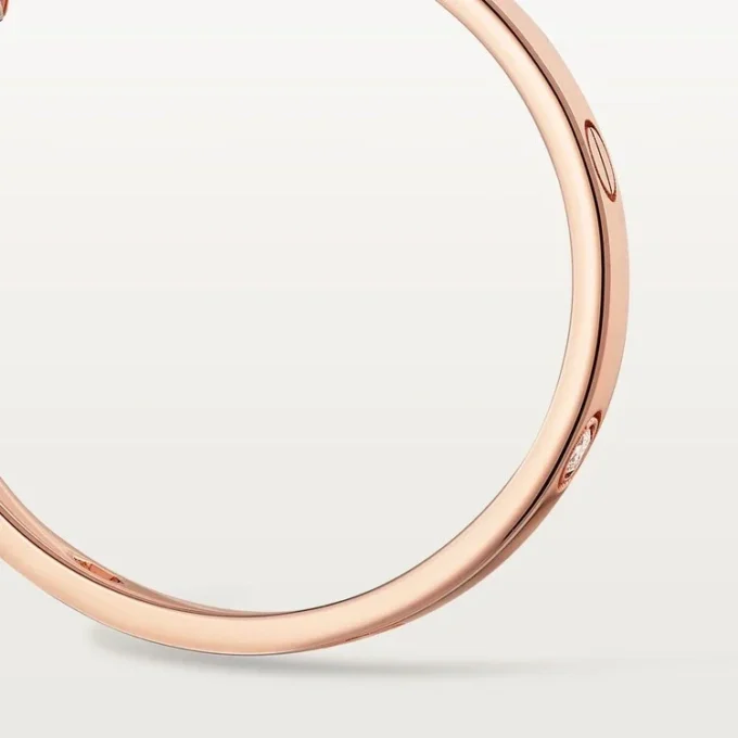 Love-oorbellen – Roségoud, diamant – Cartier